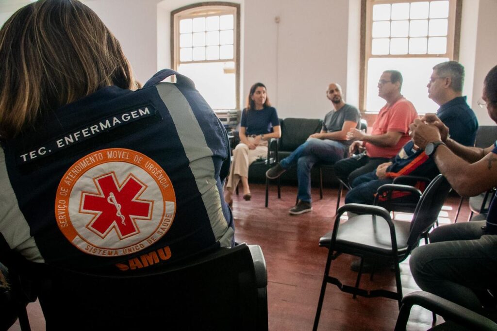 Roda de conversa fortalece integração entre SAMU e rede de saúde mental em Itaboraí 166 Roda de conversa fortalece integracao entre SAMU e rede de saude mental em Itaborai 3
