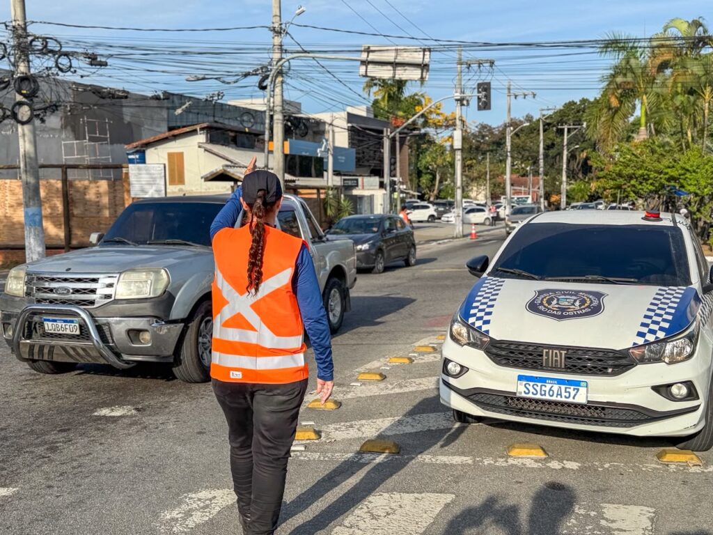 Treinamento dos agentes de transito 02