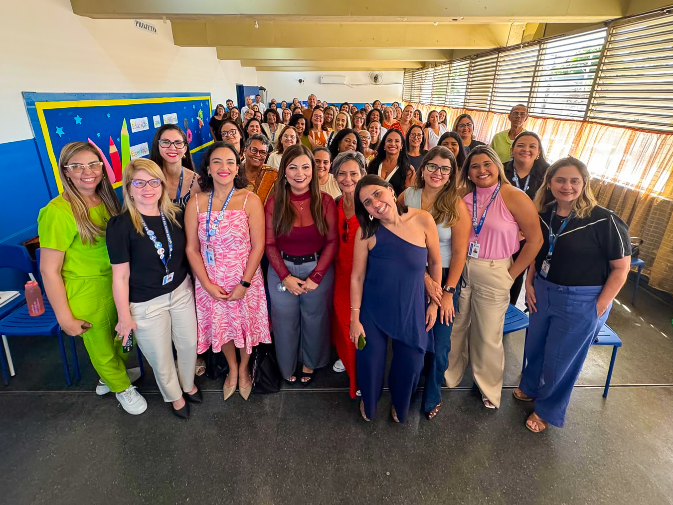 Secretaria de Educação realiza Reunião de Gestores de Creches e Escolas Municipais no Ciep Casemiro Meirelles 169 1 FORMACAO GERAL DANIEL RUBAO