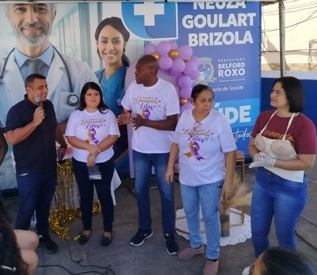 Policlínica Neuza Brizola realiza evento em alusão ao Agosto Dourado 159 1X AGOSTO DOURADO RODRIGO GOMES E AVELINO