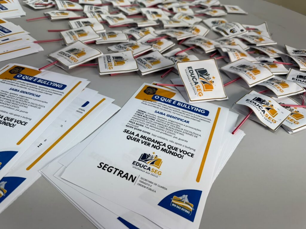 Educaseg desenvolve atividades educativas nas escolas da rede municipal promovendo acoes voltadas a formacao cidada e a prevencao de diferentes tipos de violencia Foto Secom