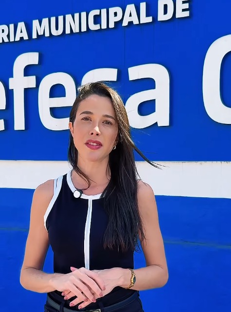Prefeita Mariana Canella reforça alerta máximo da Defesa Civil pede atenção dos moradores com a previsão de rajadas de vento fortes 159 MARIANA MALTA