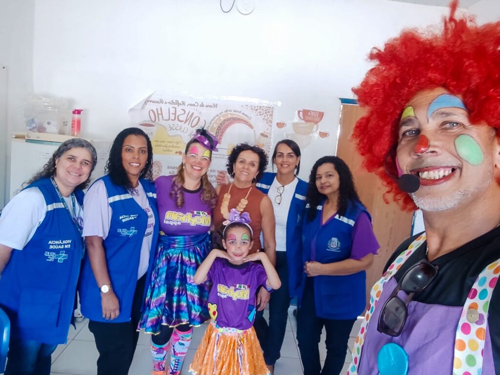Programa Saude na Escola e a linha de cuidados da Hanseniase promovem conscientizacao sobre hanseniase na Escola Municipal Adelaide de Magalhaes Seabra