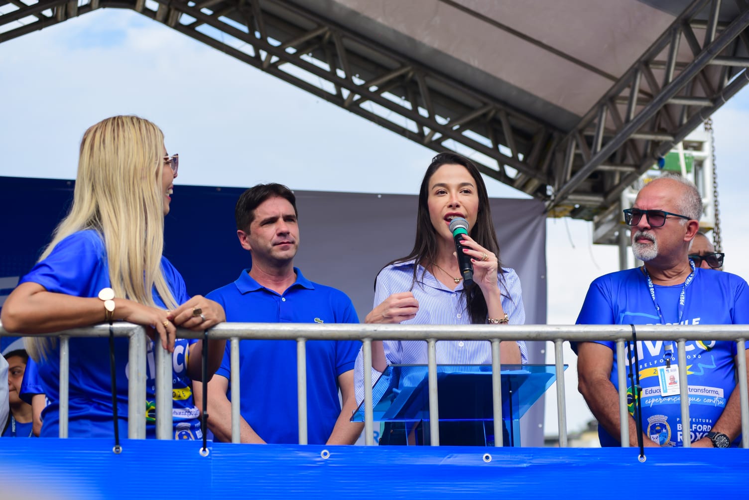 Belford Roxo abre Desfile Cívico da Semana da Pátria da Independência no Jardim Redentor 181 1x REDENTOR PREFEITA FOTO DANIEL RUBAO