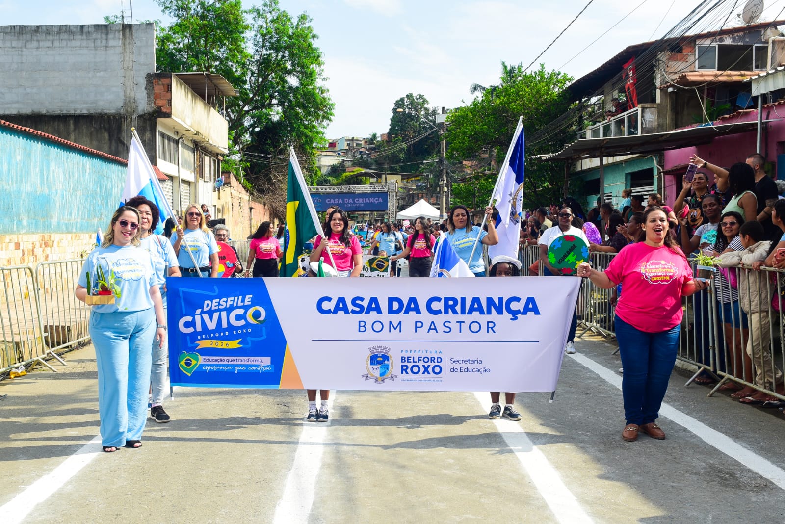 Belford Roxo abre Desfile Cívico da Semana da Pátria da Independência no Jardim Redentor 179 3 REDNTOR CASA DA CRIANCA BOM APSTOR