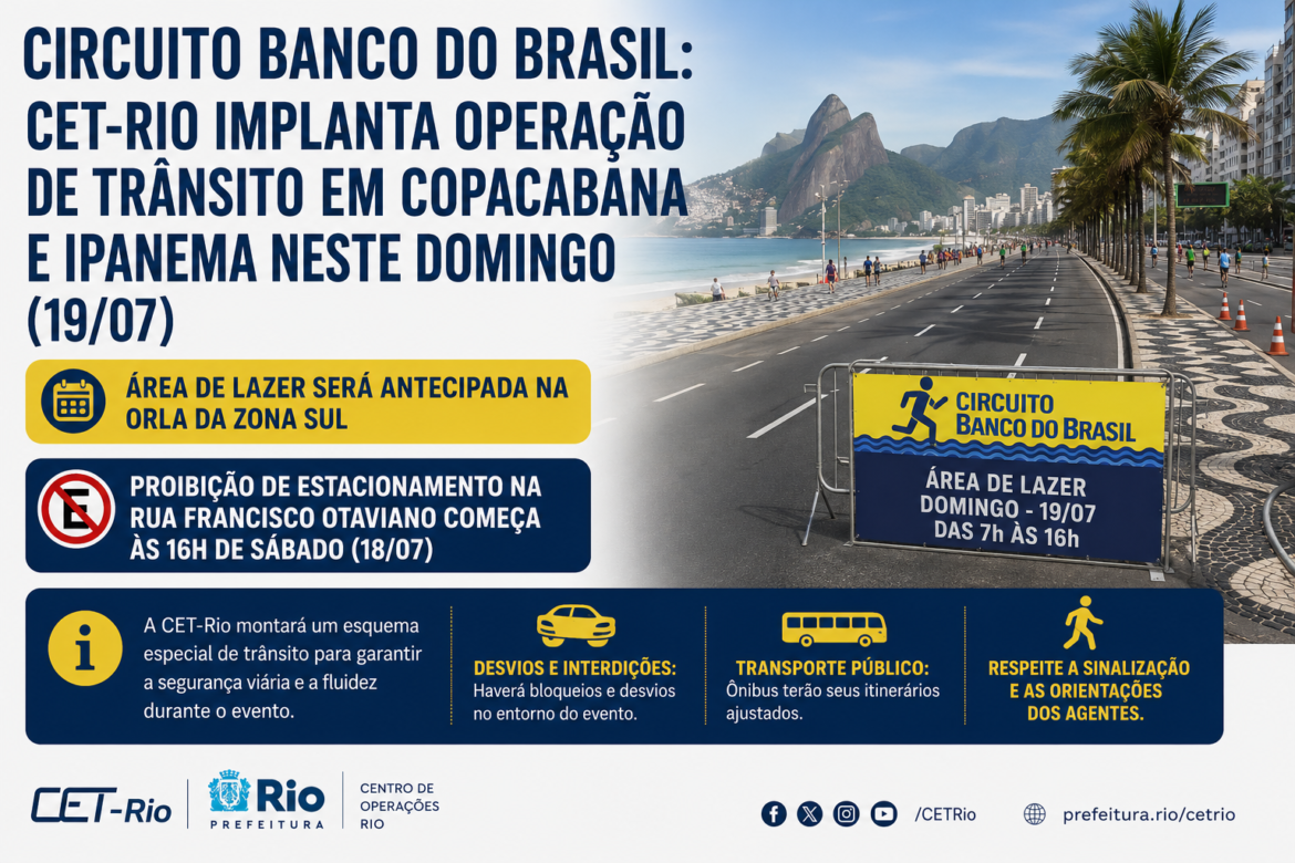 circuito-banco-do-brasil:-cet-rio-implanta-operacao-de-transito-em-copacabana-e-ipanema-neste-domingo-(19/07)