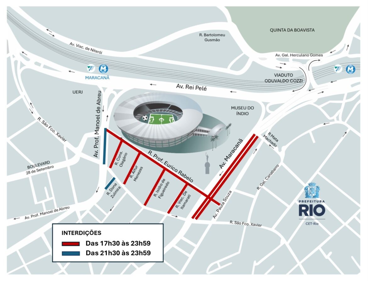 regiao-do-maracana-tera-alteracoes-no-transito-para-jogo-entre-fluminense-e-bragantino