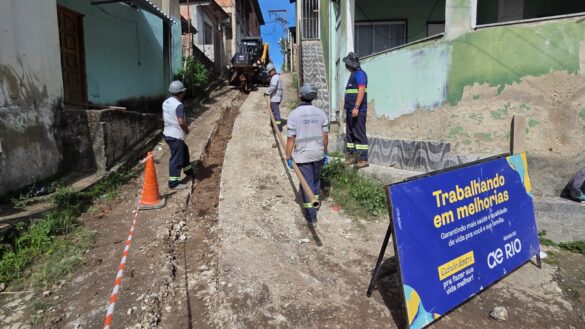 sao-goncalo:-novas-redes-de-agua-vao-beneficiar-moradores-do-arrastao