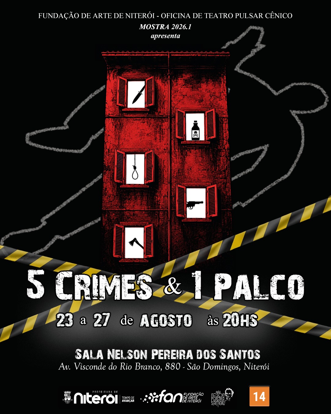 sala-nelson-recebe-a-mostra-pulsar-cenico-2026.1:-5-crimes-&-1-palco sala-nelson-recebe-a-mostra-pulsar-cenico-2026.1:-5-crimes-&-1-palco