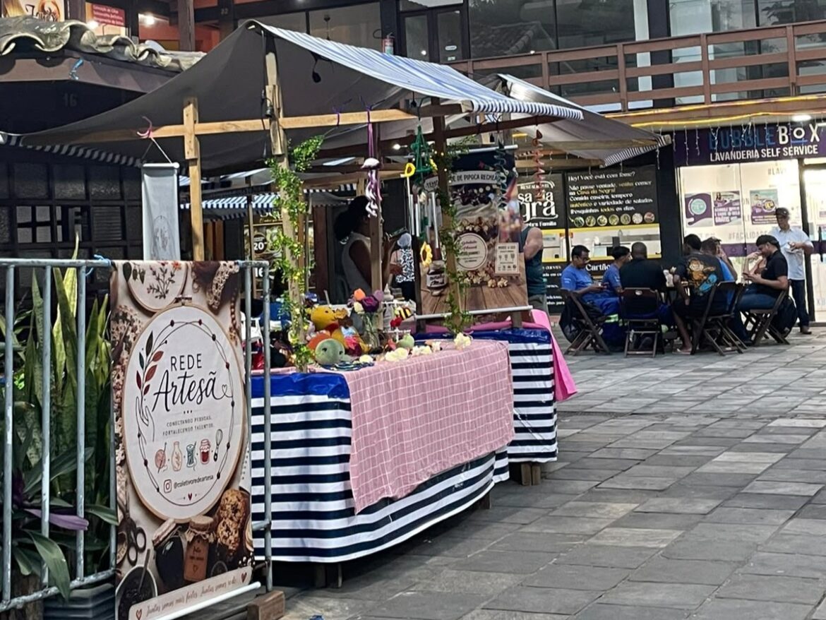 A feira é realizada no Village Shopping Center (Shopping de Madeira), localizado na Rua Rêgo Barros, das 14h às 21h. Foto Divulgação