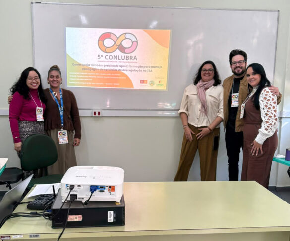 Equipe da Educação no evento