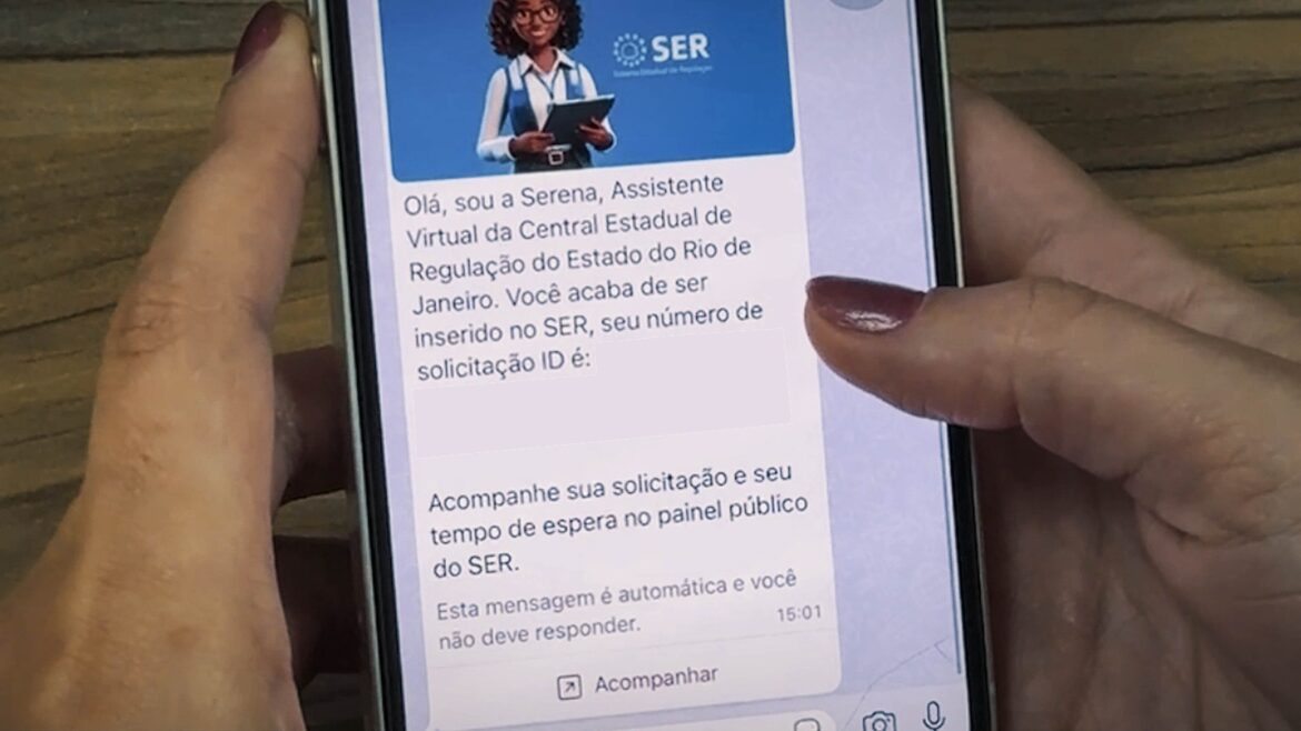 Sistema do Estado envia mensagens para confirmacao e lembrete atendimento saude Foto Reproducao